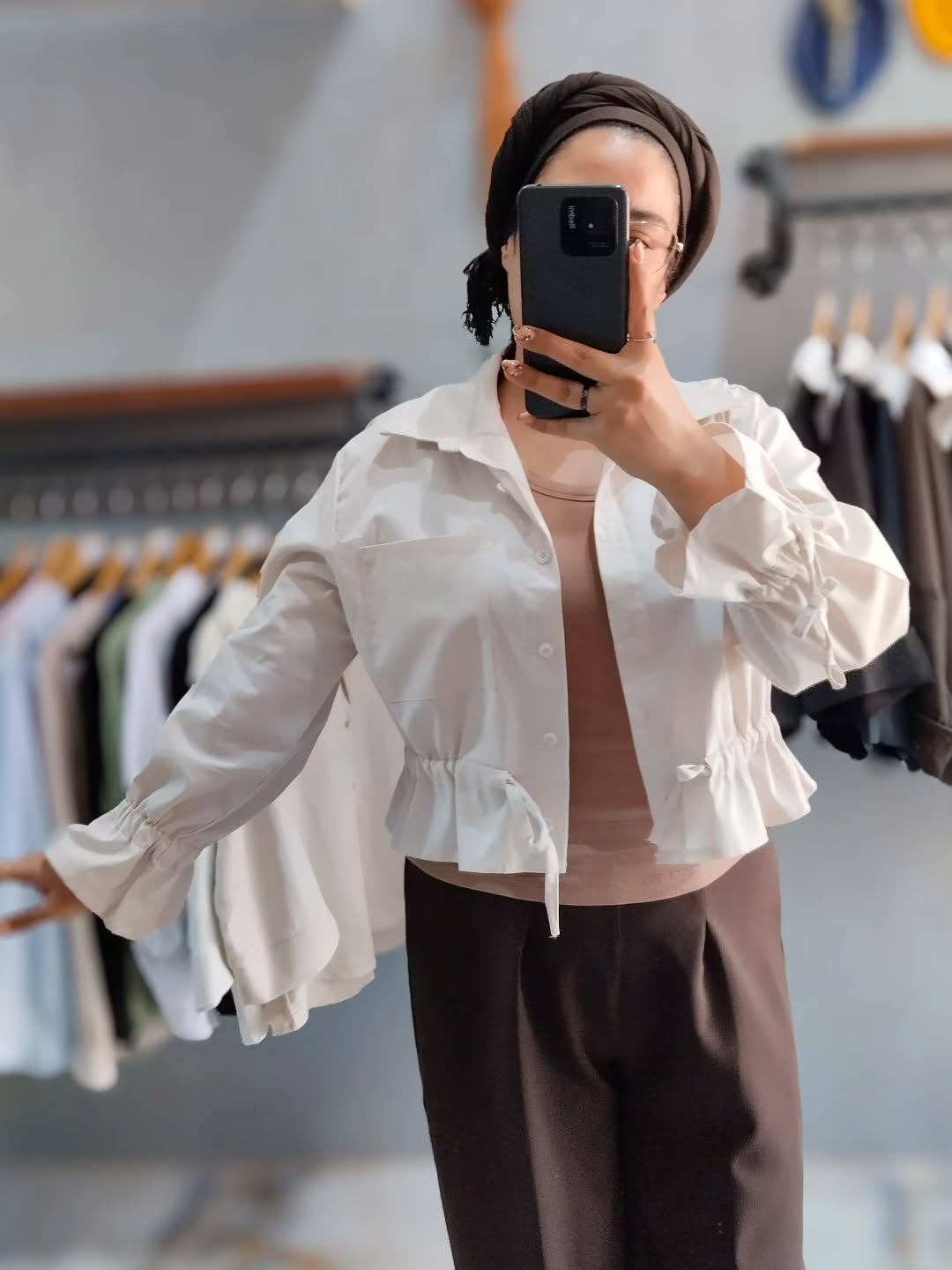 کت کراپ عروسکی لینن