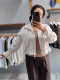 کت کراپ عروسکی لینن
